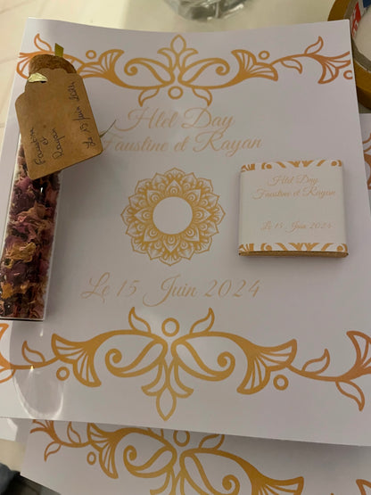 papeterie : carte remerciement
