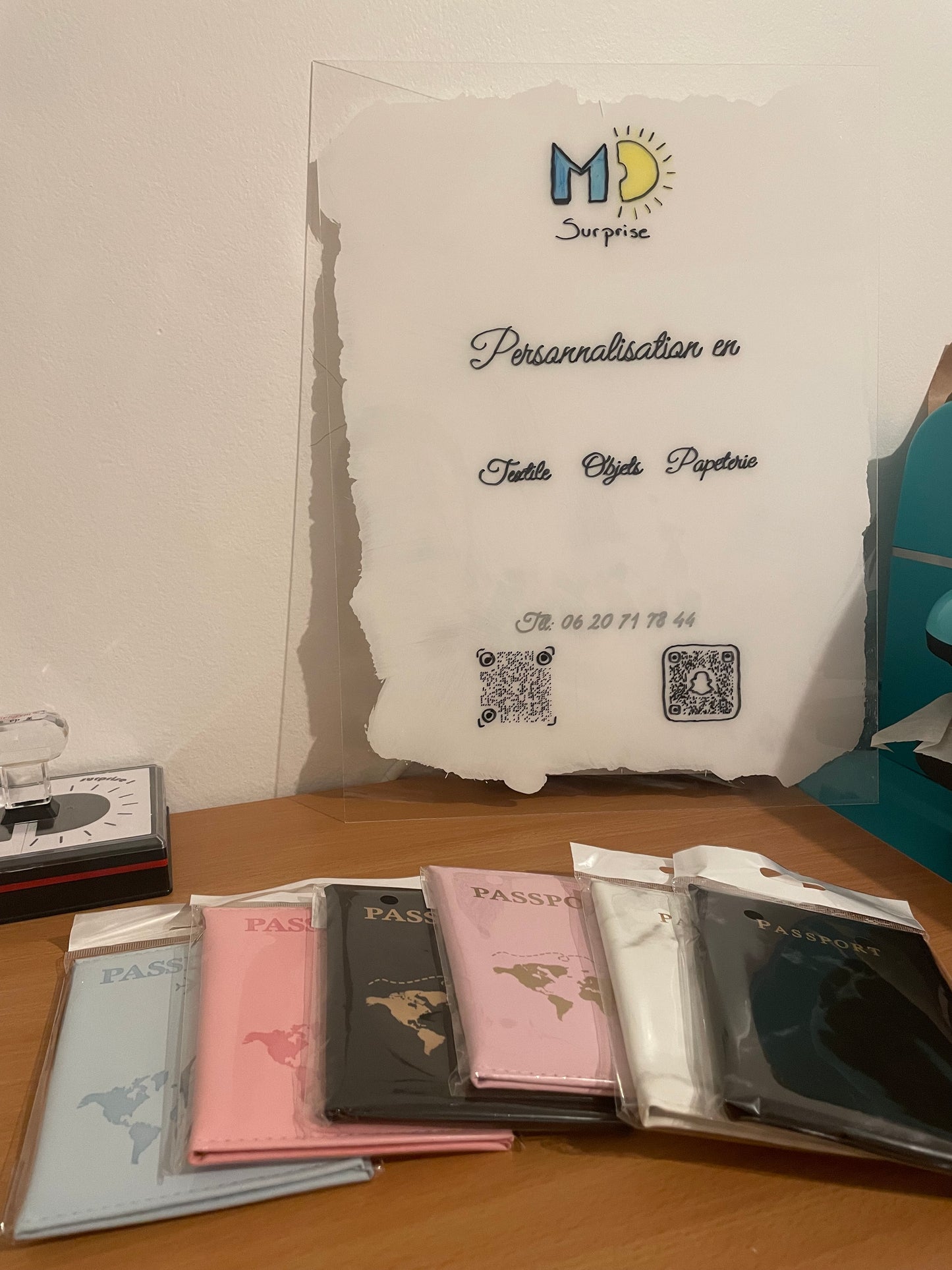 protége passeport personnalise