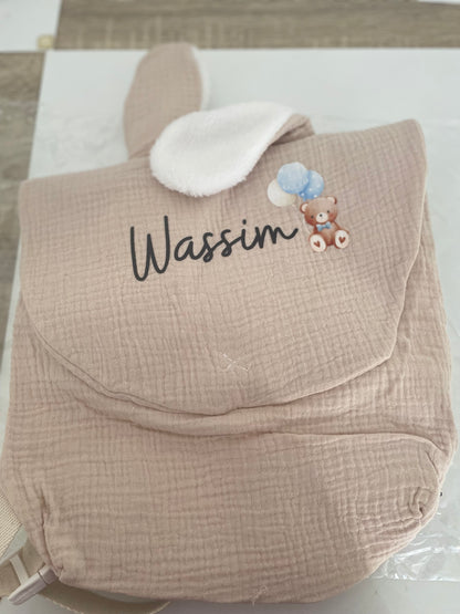 sac a dos enfant personnalisé